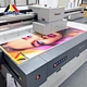 UV2513 flatbed printer welded frame UV printer aluminum honeycomb platform high pressure air pump